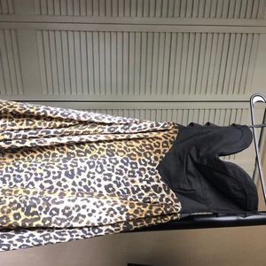 Cheetah homecoming dress